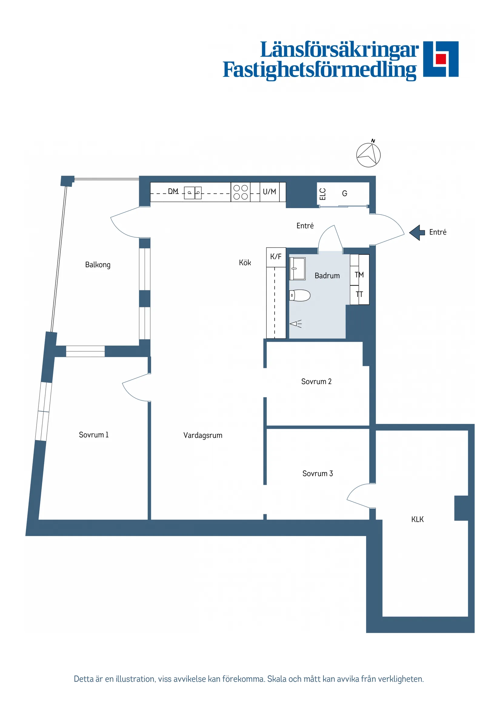 Bostadsrätt, Mjölnarvägen 8A, 5 tr, Kvarnholmen, Nacka
