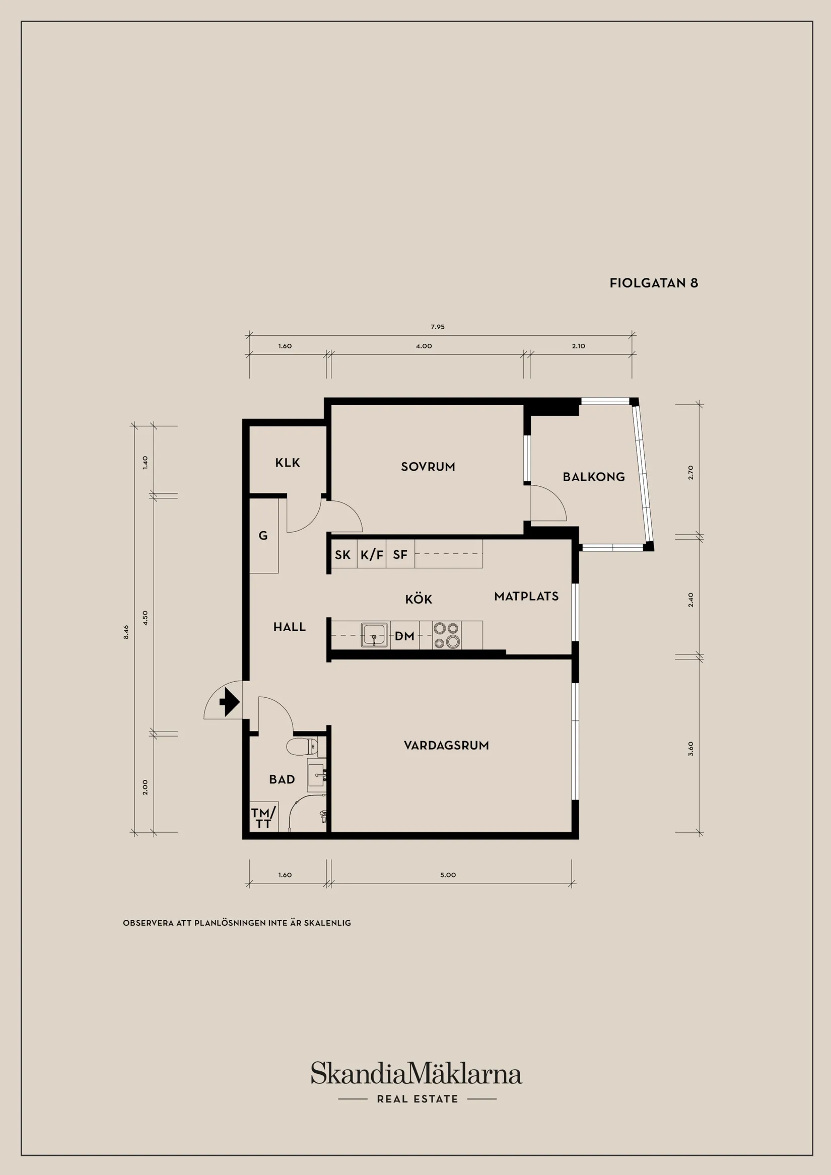 Bostadsrätt, Fiolgatan 8, Ruddalen, Göteborg