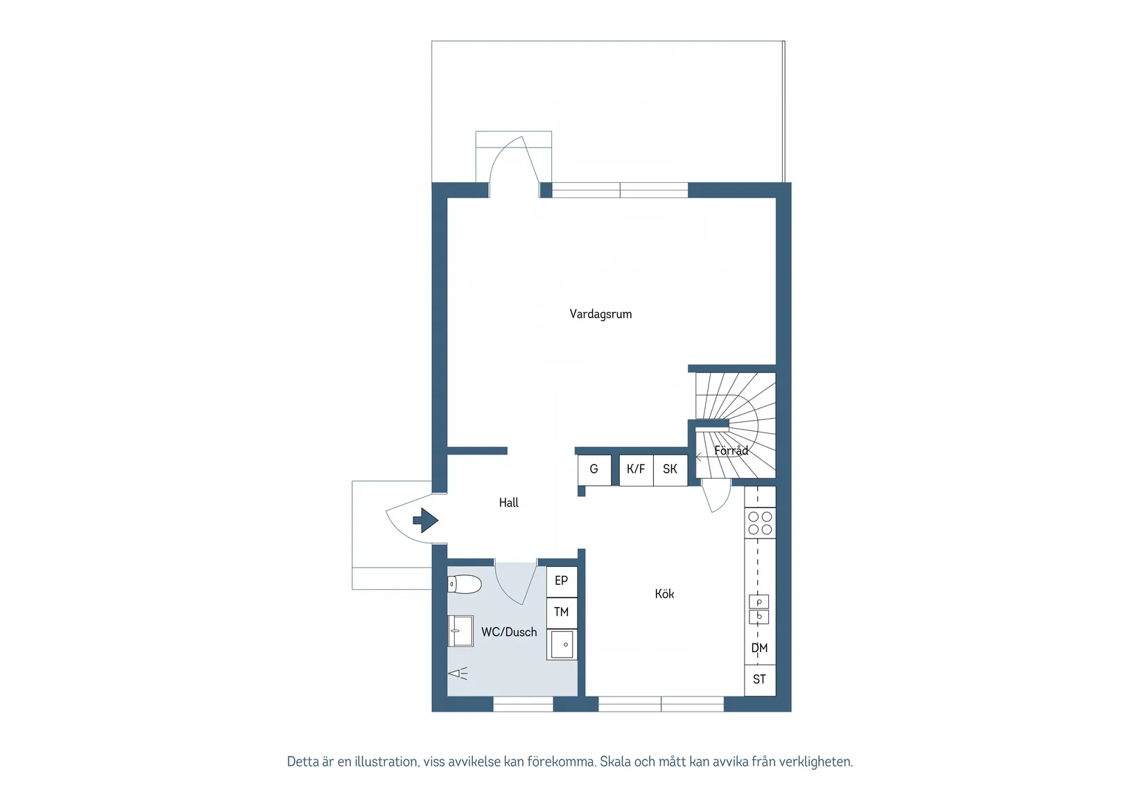 Bostadsrätt, Ostronvägen 16B, Tierp