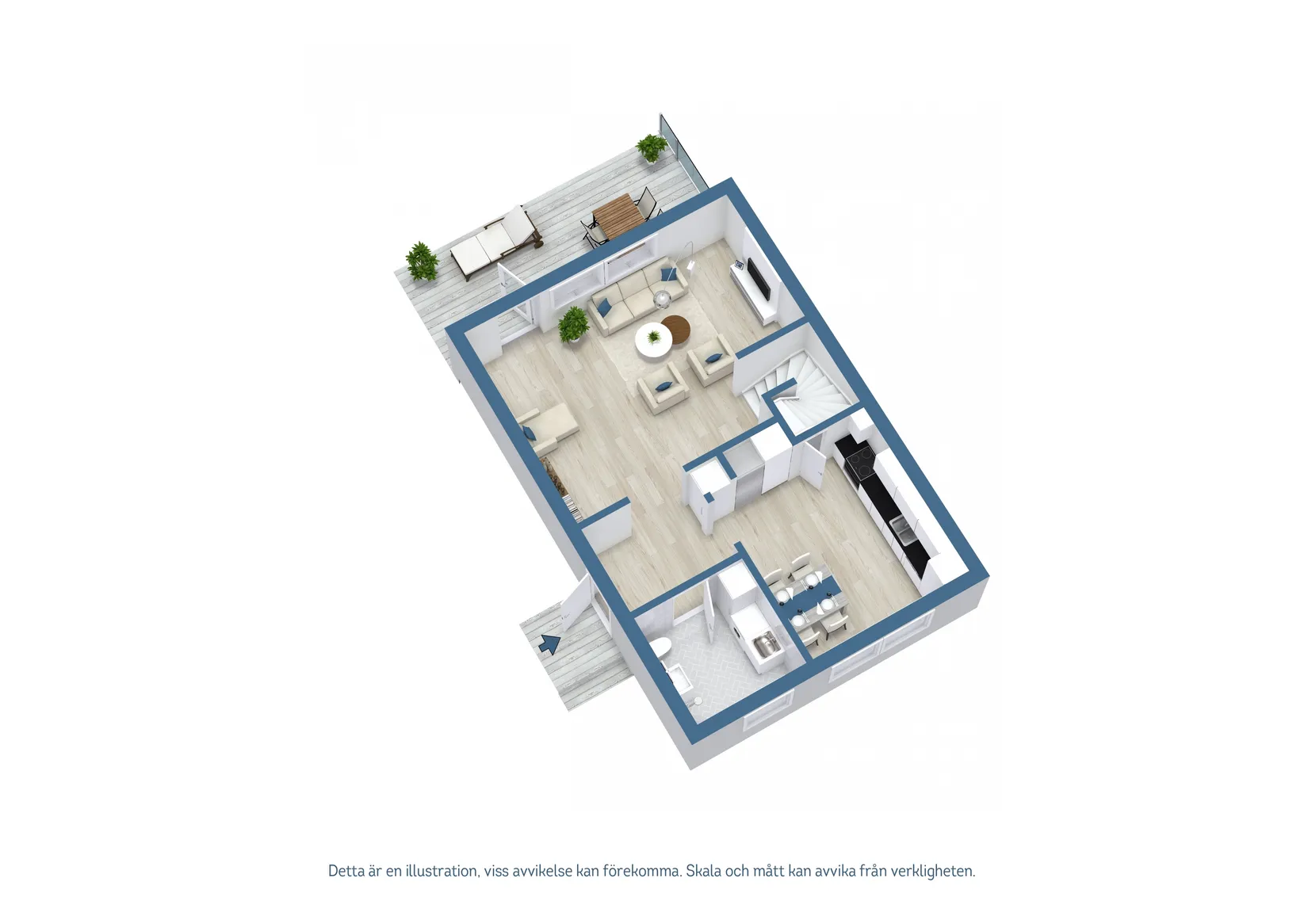 Bostadsrätt, Ostronvägen 16B, Tierp