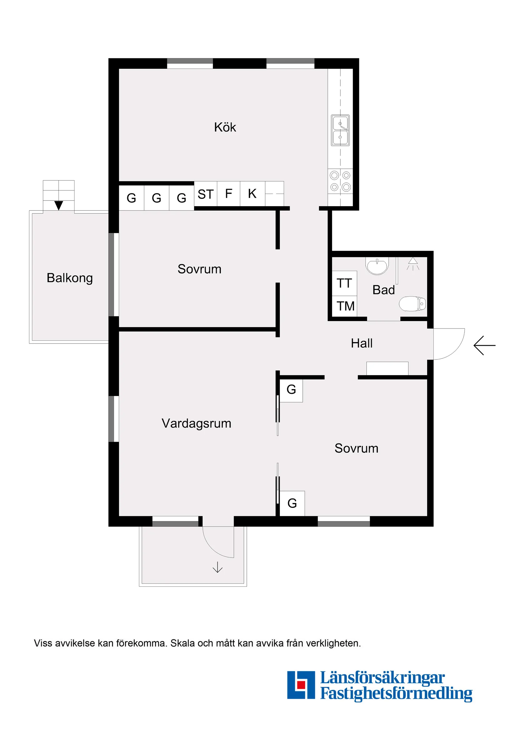 Bostadsrätt, Parkvägen 3, Haga, Umeå