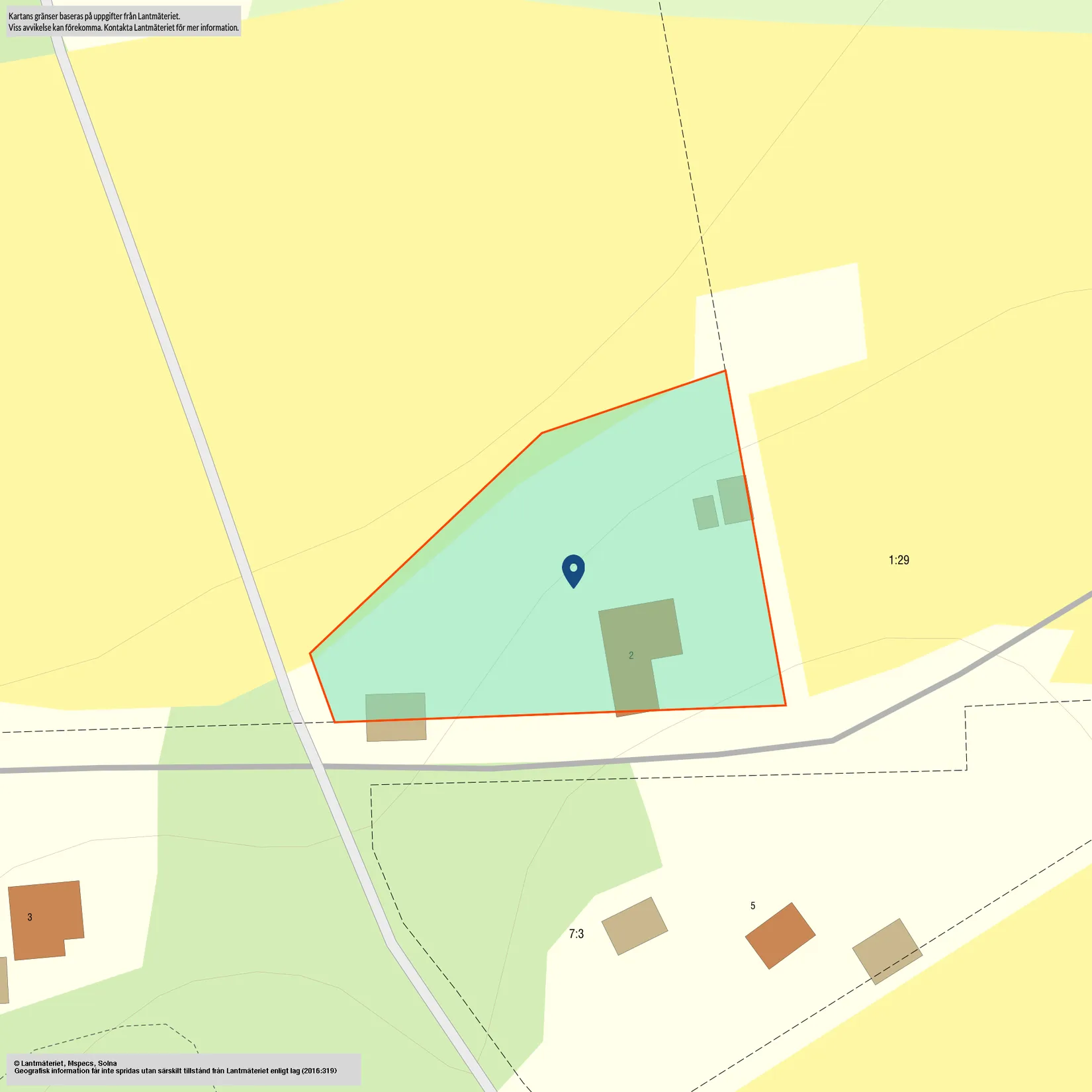 Villa, Missveden Nolgården 2, Missveden, Hjo