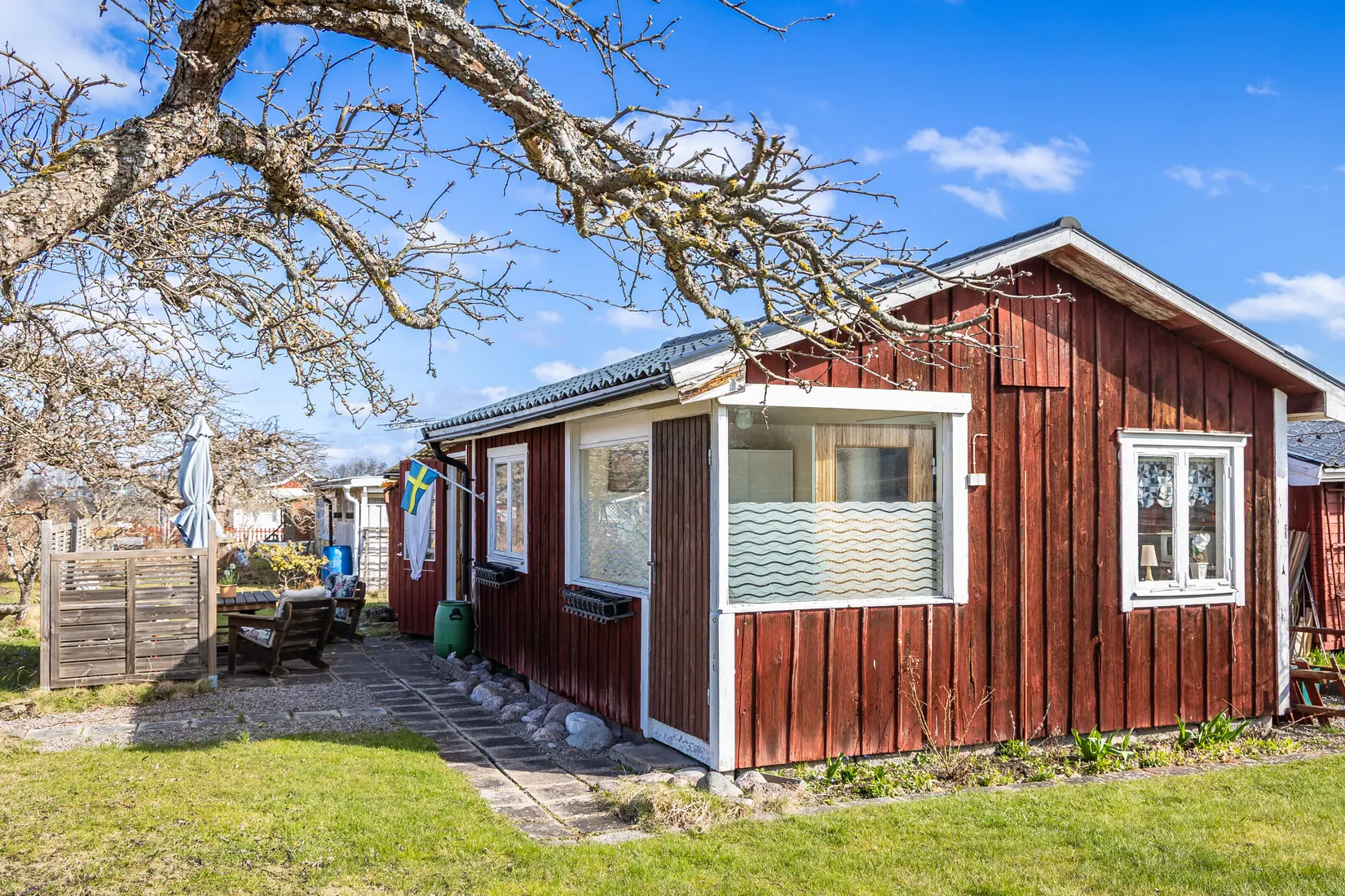 Fritidshus, Kolonistuga Krusbärsvägen 95, Emmalund, Johannelund, Linköping