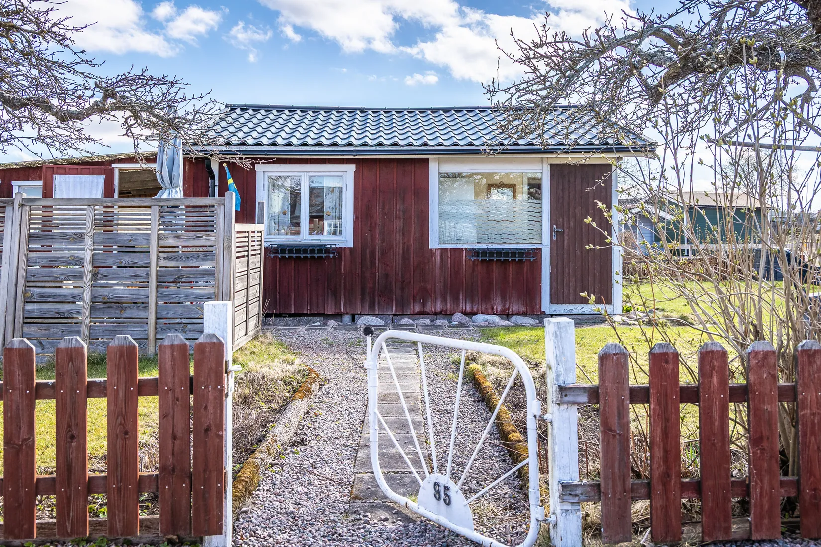 Fritidshus, Kolonistuga Krusbärsvägen 95, Emmalund, Johannelund, Linköping