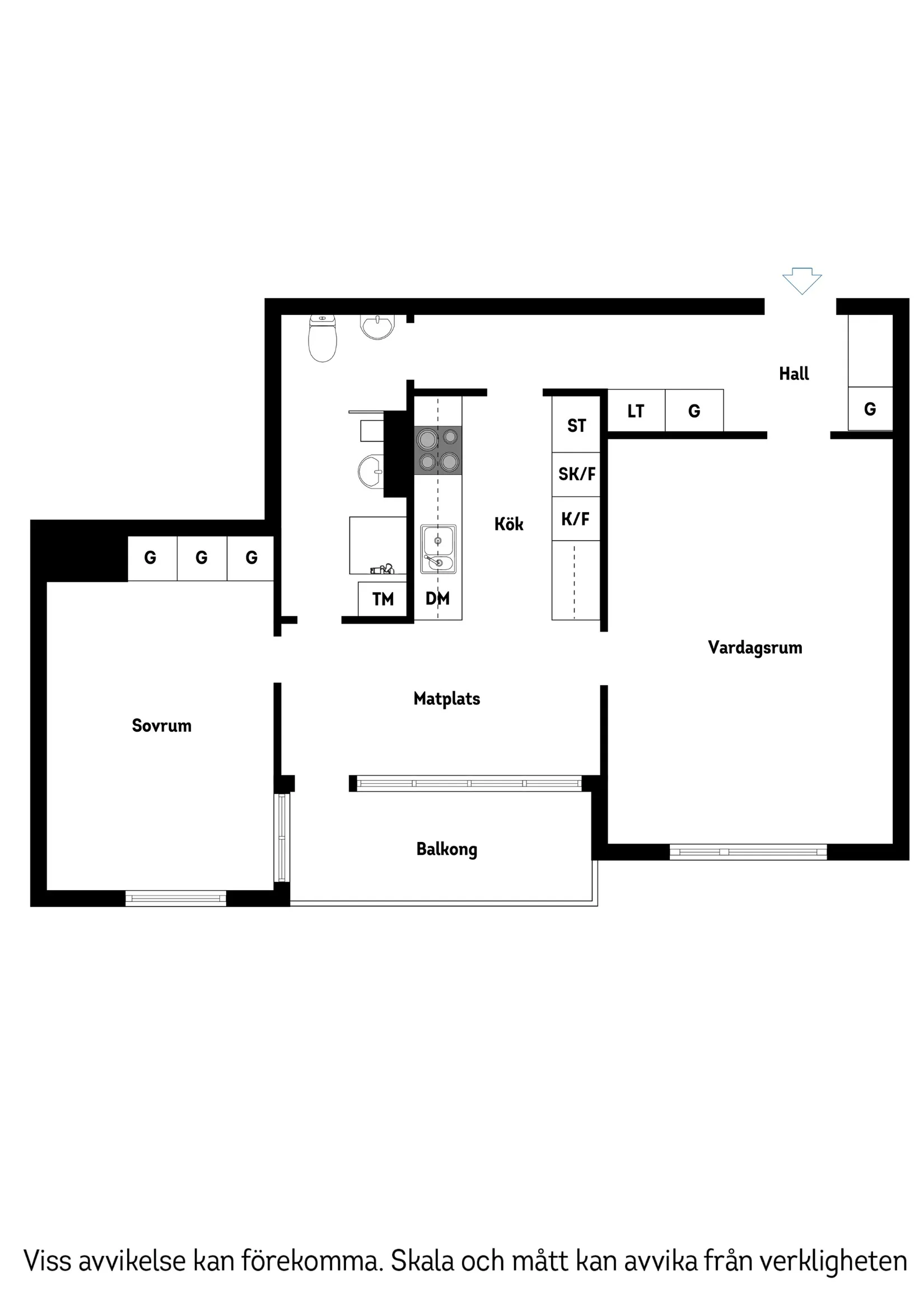 Bostadsrätt, Kampementsgatan 24, 3 tr, Gärdet, Stockholm