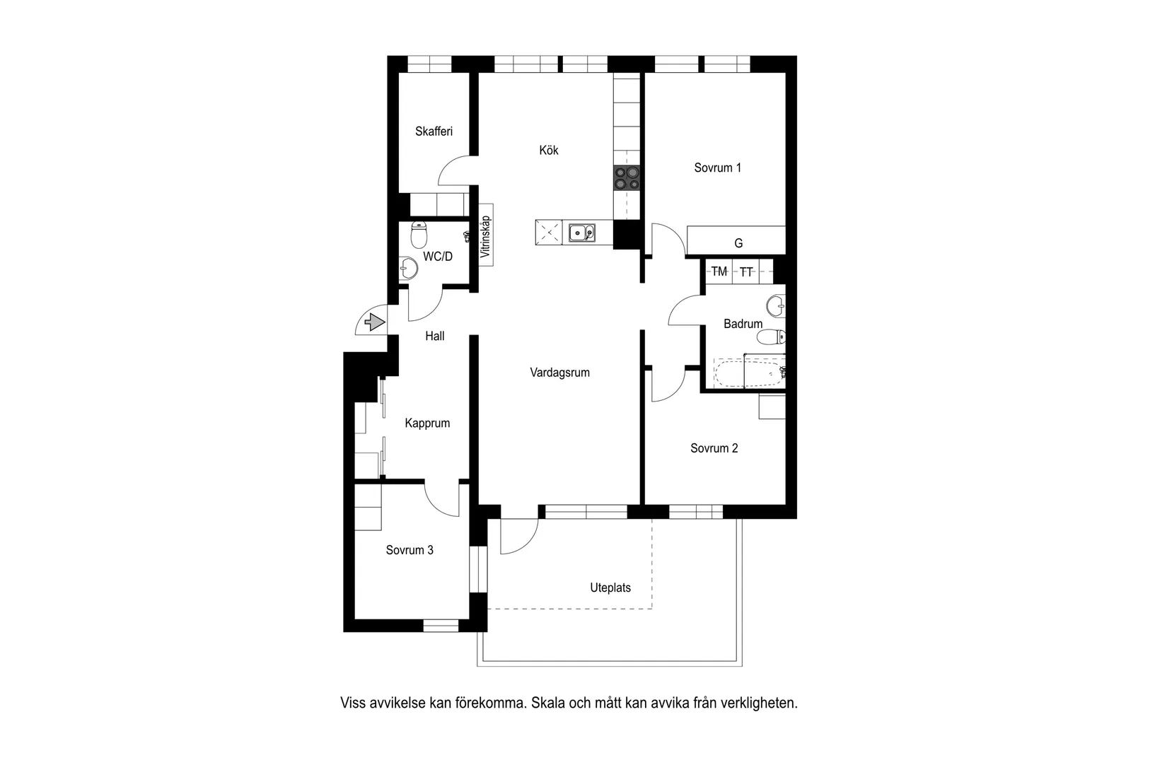 Bostadsrätt, Grindtorps Skolgränd 32, Täby Centrum, Täby