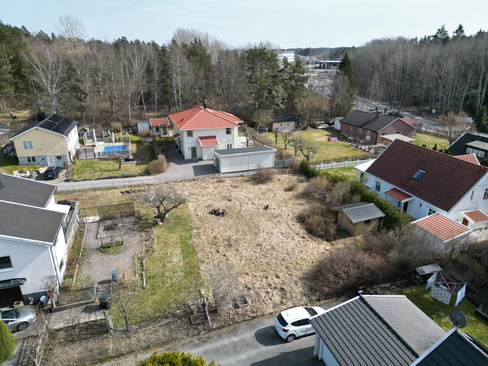 Tomt, Oxelvägen 24B, Barkarby, Järfälla