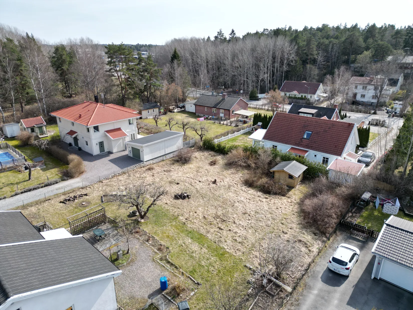 Tomt, Oxelvägen 24B, Barkarby, Järfälla