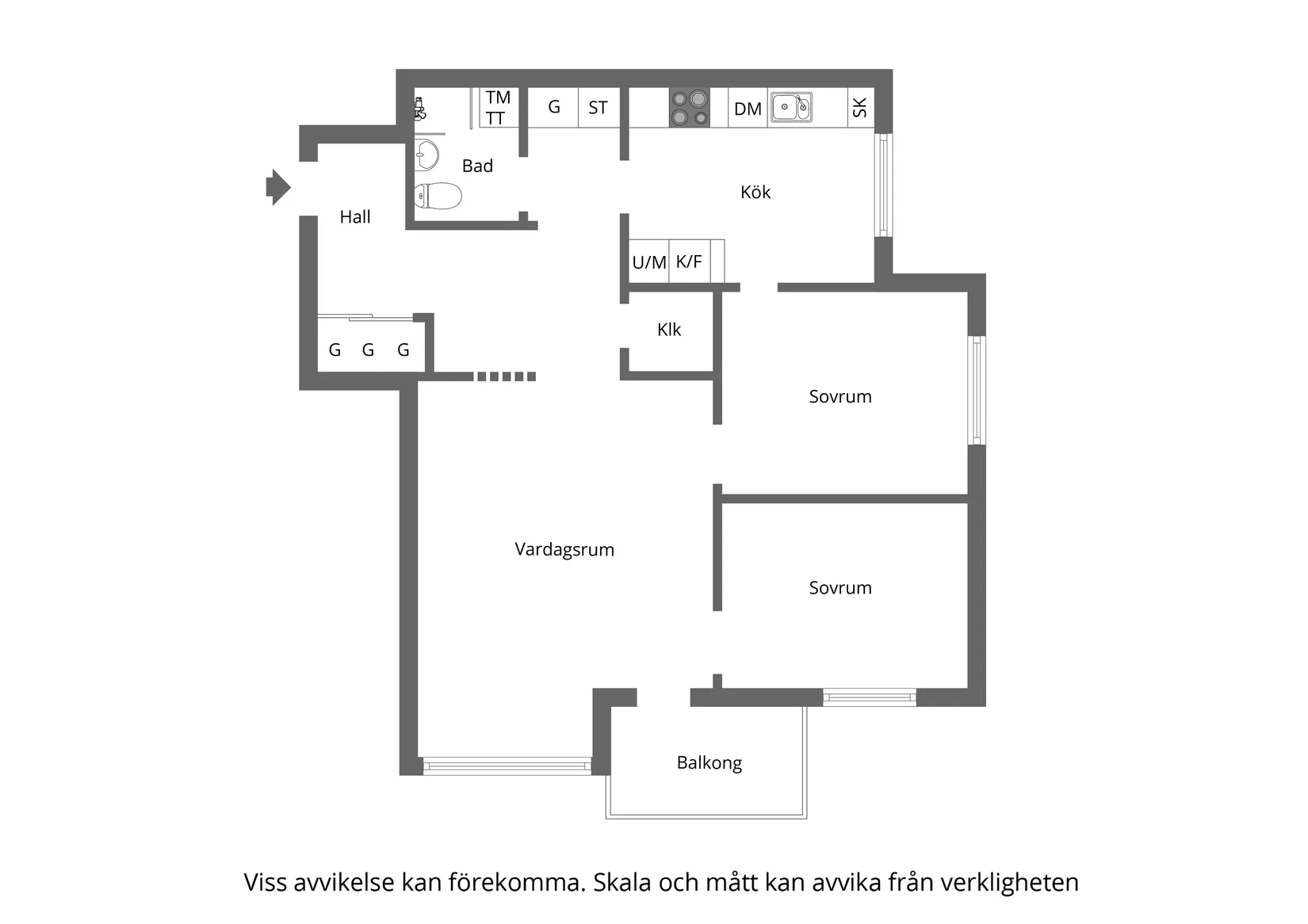 Bostadsrätt, Källängsvägen 6, 7 tr, Näset, Lidingö