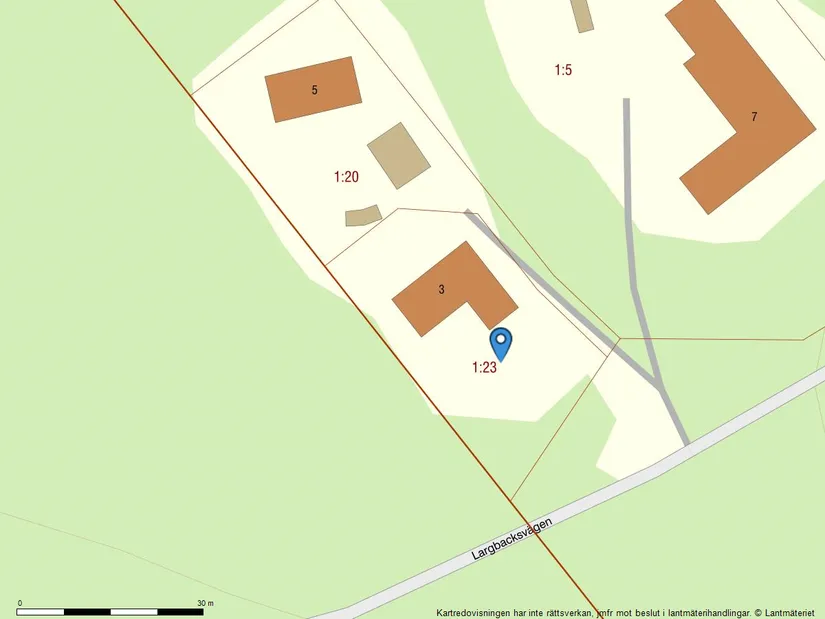 Villa, Largbacksvägen 3, Kusboda, Norrtälje