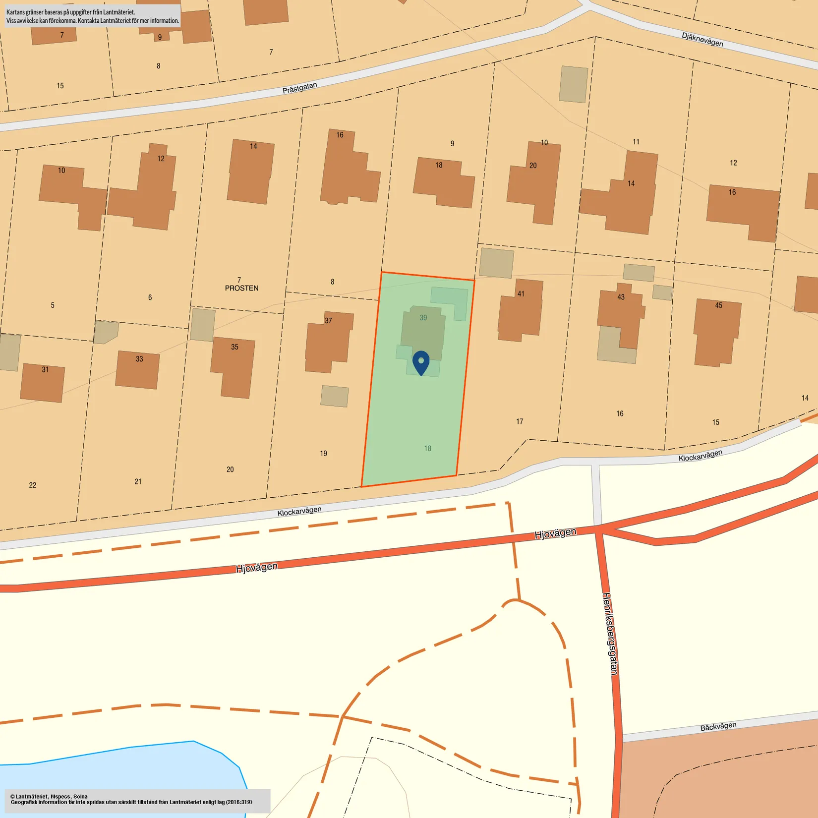 Villa, Klockarvägen 39, Mariesjö, Skövde