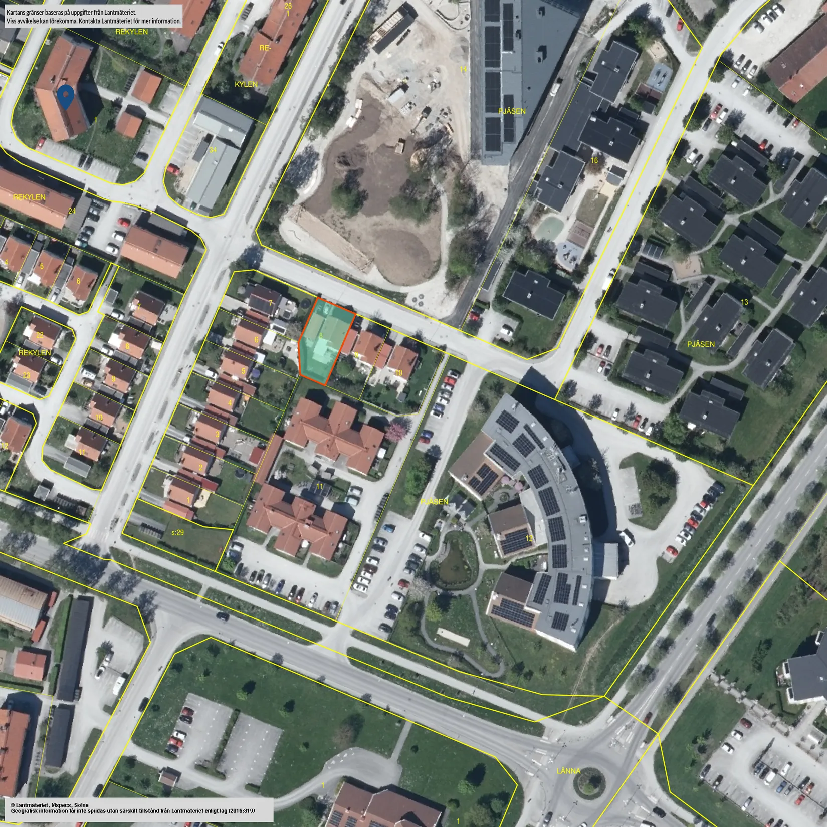 Villa, Pjäsgatan 4, Visby - A7 området, Gotland