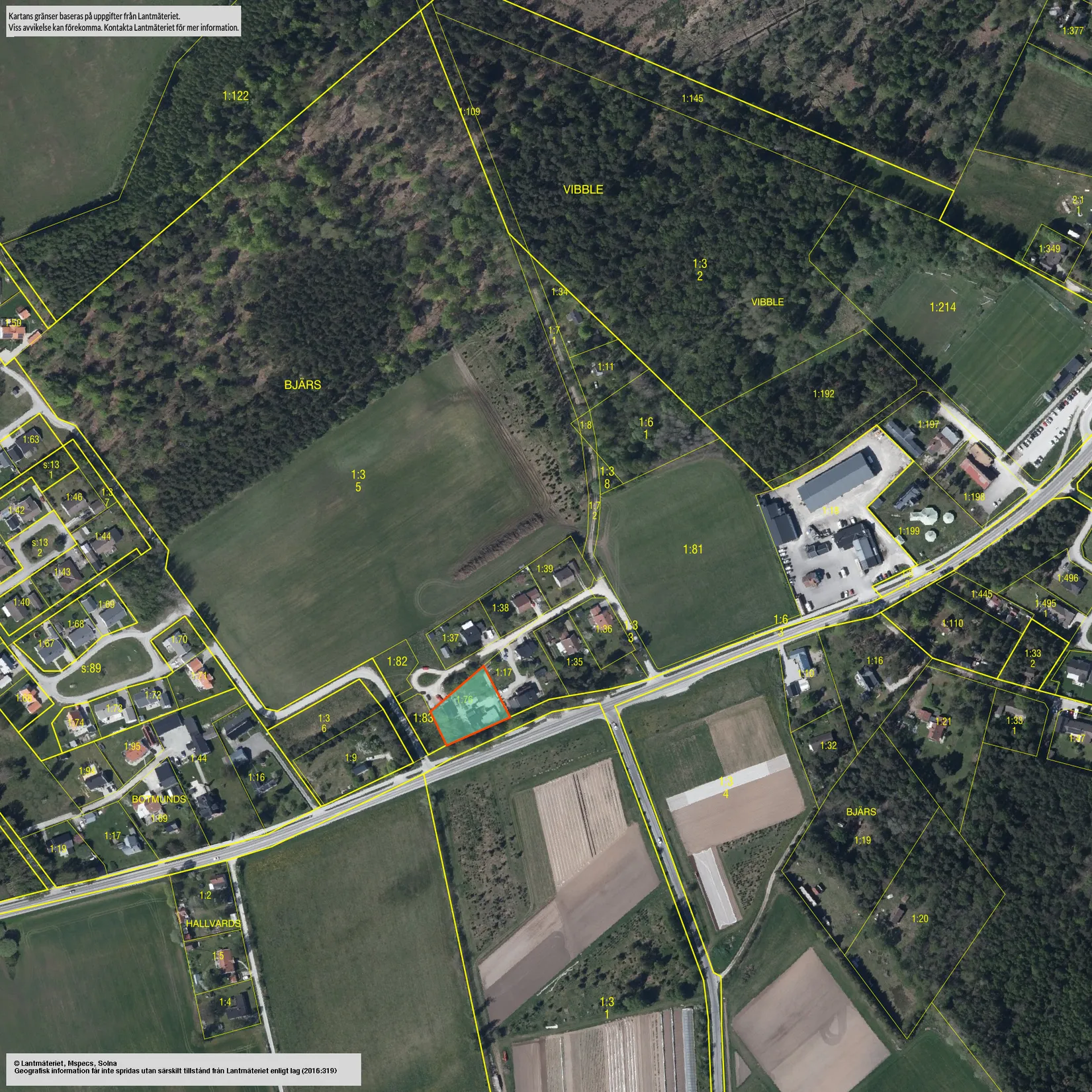 Villa, Västerhejde Stinsens väg 7, Västerhejde - Visby Närområde, Gotland