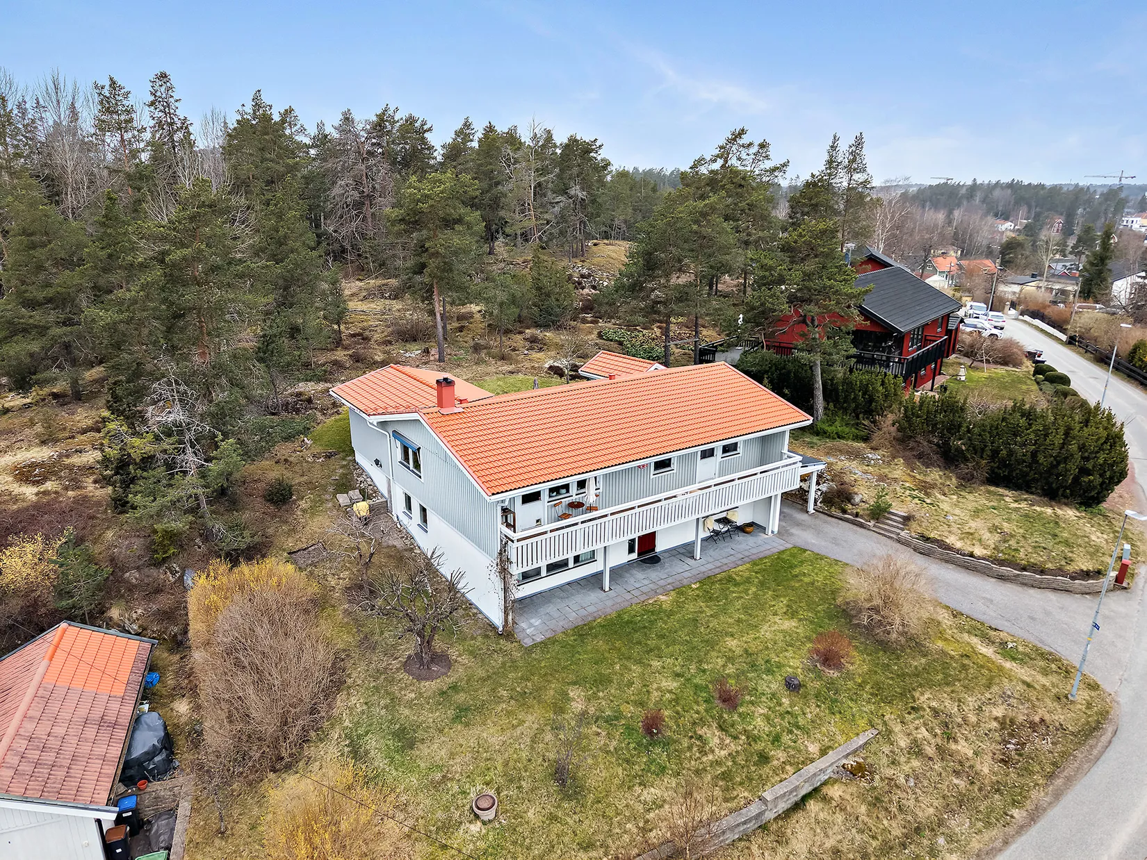 Villa, Kvarntorpsvägen 5, Lahäll, Täby