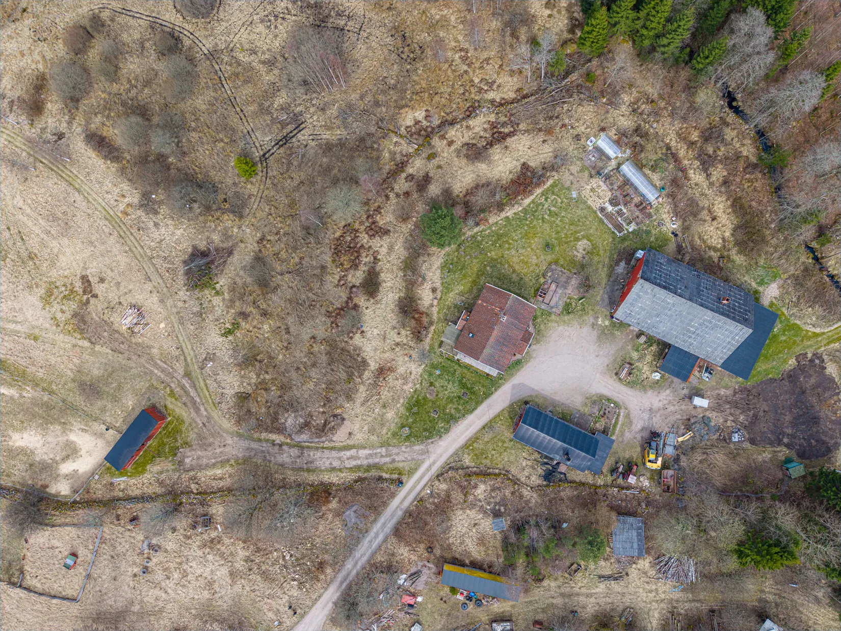 Gård/Skog, Östergård 398, Oskarström, Halmstad