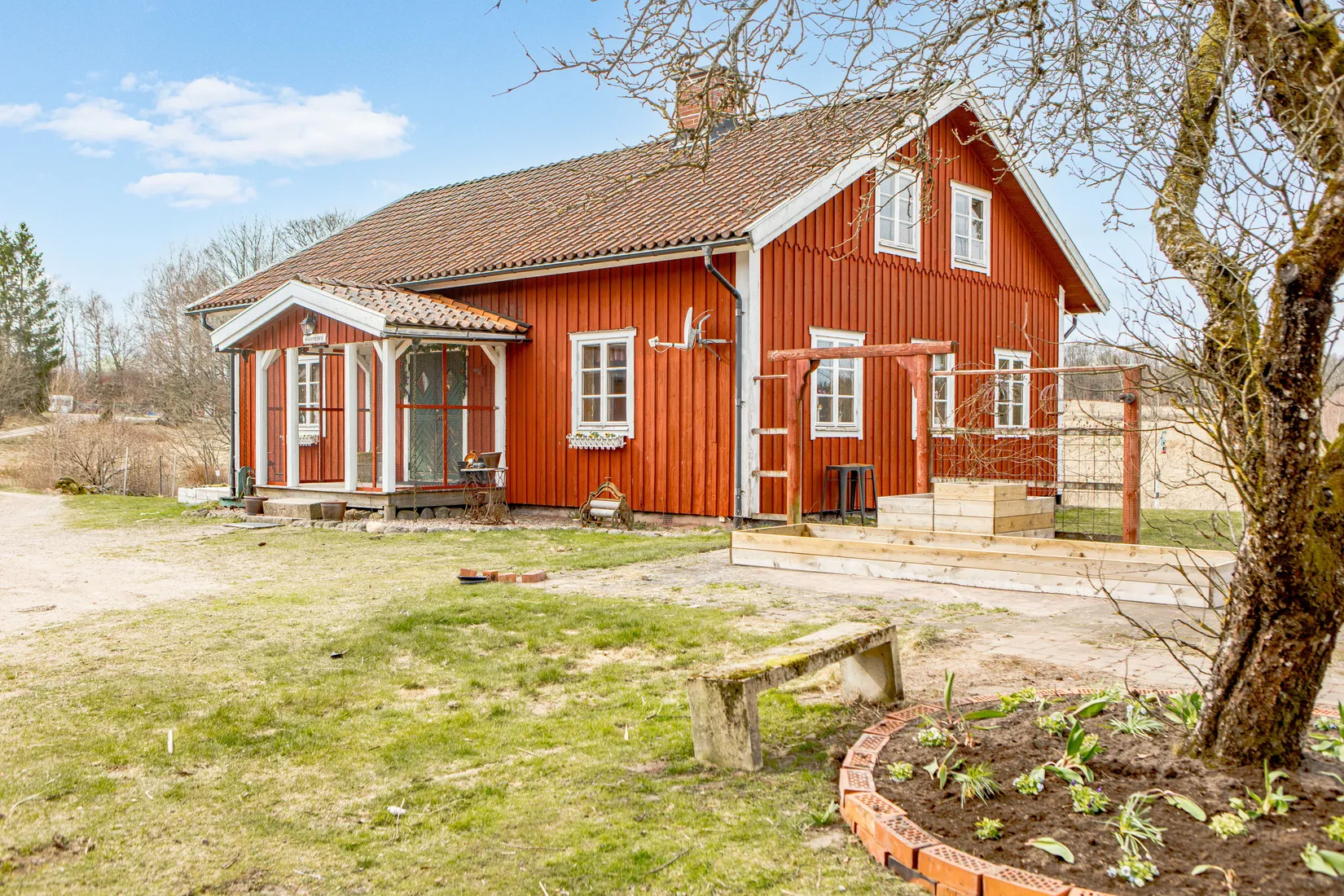 Gård/Skog, Östergård 398, Oskarström, Halmstad