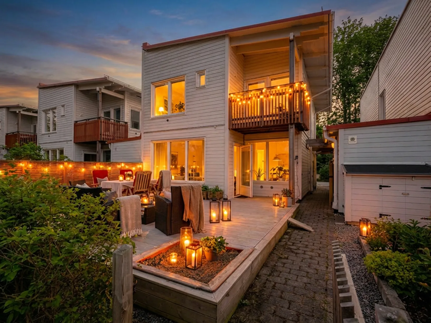 Villa, Radhus, Rådanvägen 61, Silverdal, Sollentuna