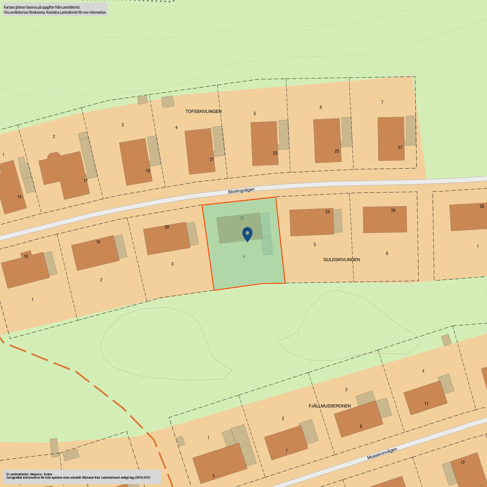 Villa, Skivlingvägen 22, Bryngelstorp, Nyköping