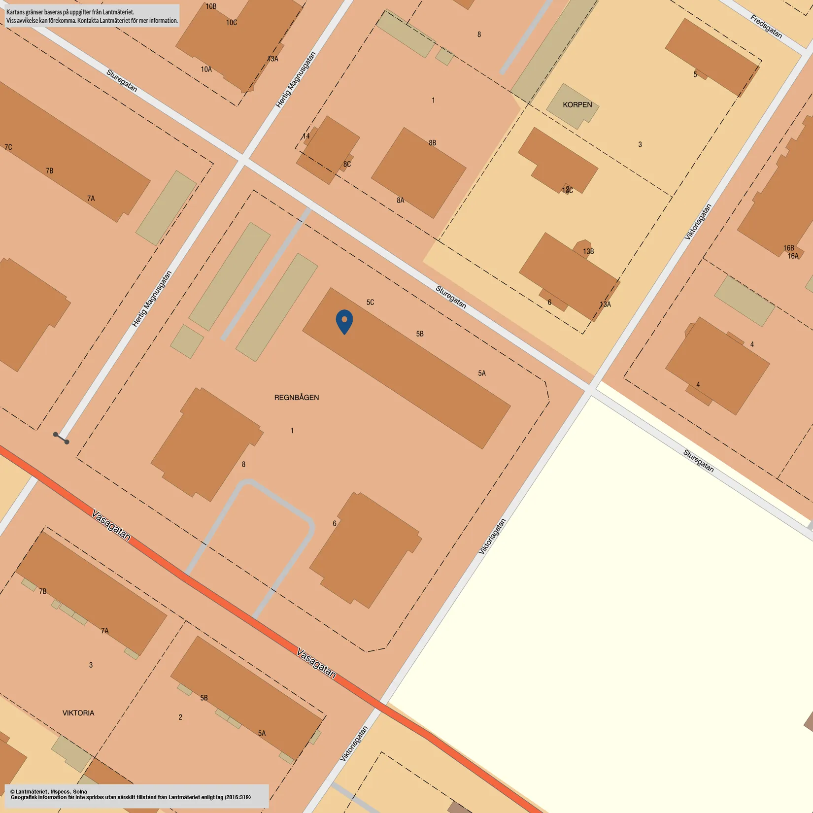 Bostadsrätt, Sturegatan 5C, Centrum, Hjo