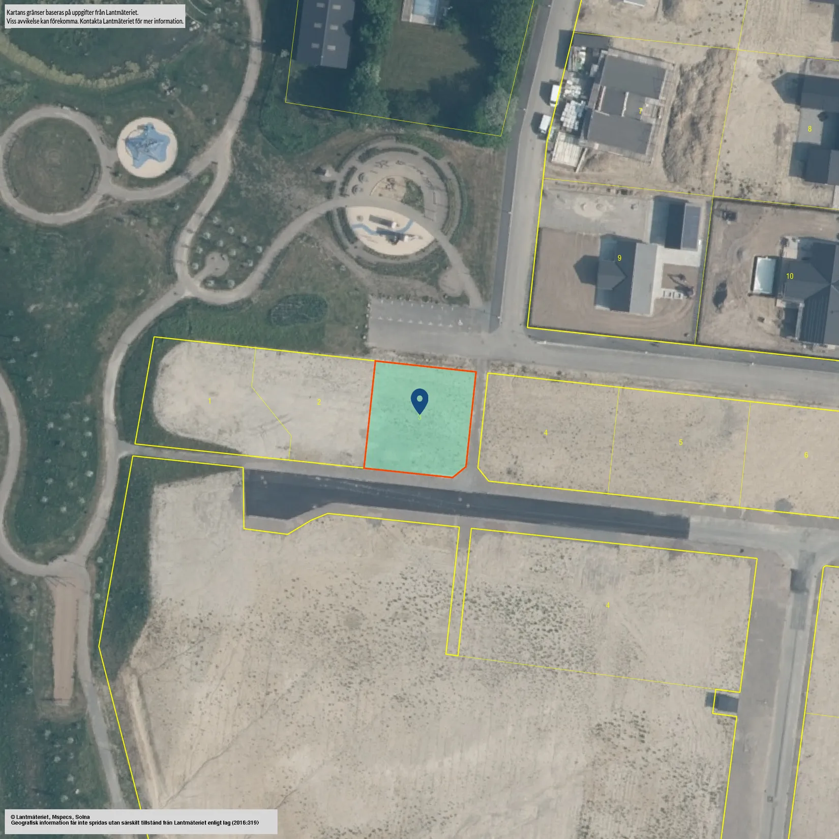 Tomt, Skalbaggegatan 5, Skurup