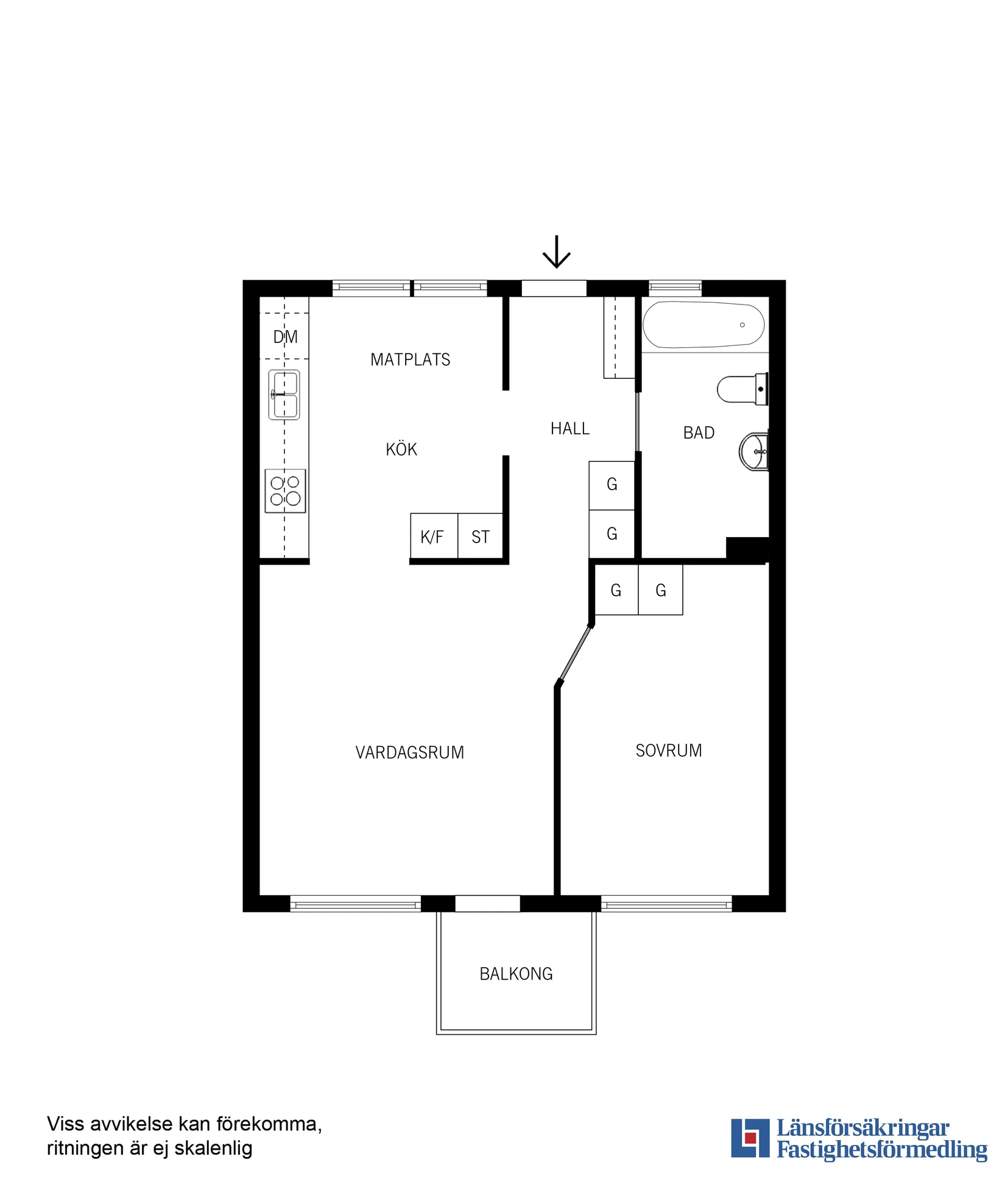 Bostadsrätt, Gamla Södertäljevägen 161 C, Segeltorp, Huddinge