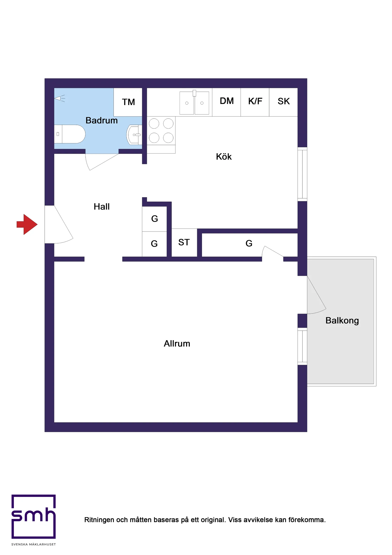 Bostadsrätt, Ringvägen 114, Västerhaninge, Haninge