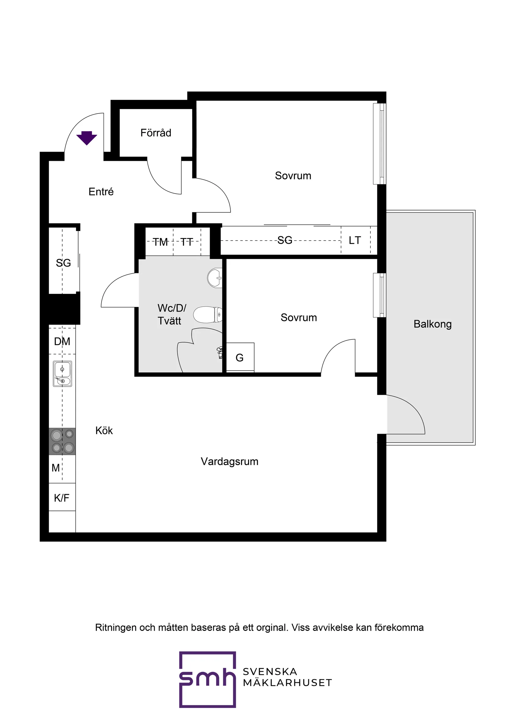 Bostadsrätt, Masugnsvägen 86, 6tr., Bromma / Mariehäll, Stockholm