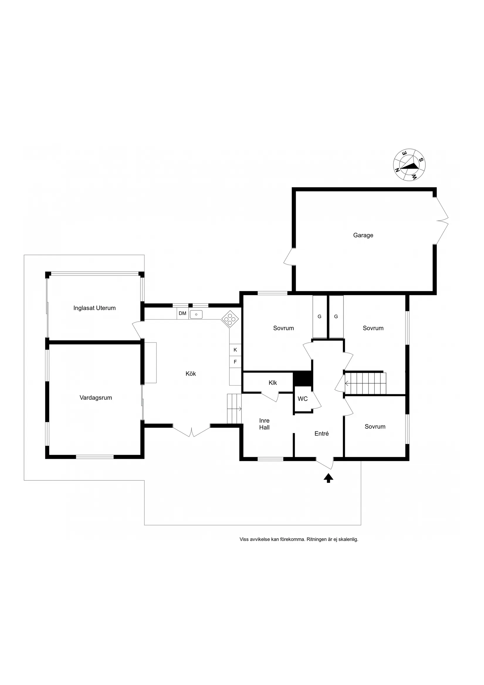 Villa, Nygatan 9, Lilla Träslöv, Varberg