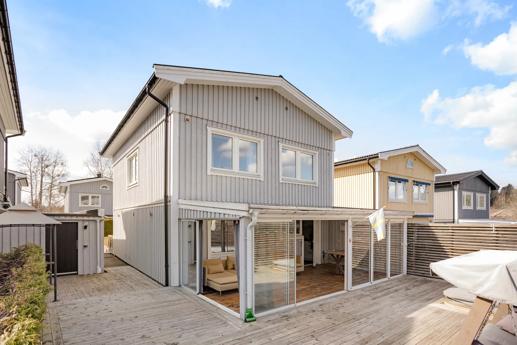 Villa, Radhus, Backlöksvägen 60, Hässelby Norra Villastad, Stockholm