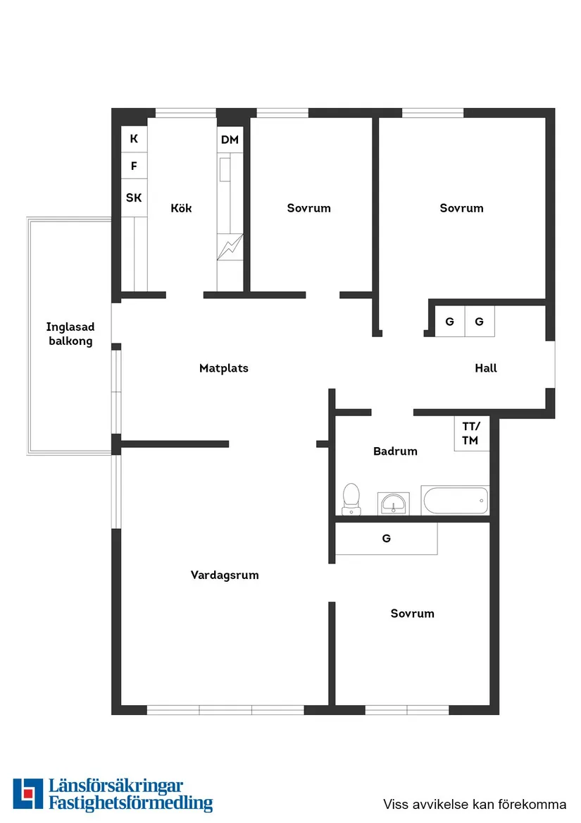Bostadsrätt, Näsvägen 5B, Frösön, Östersund