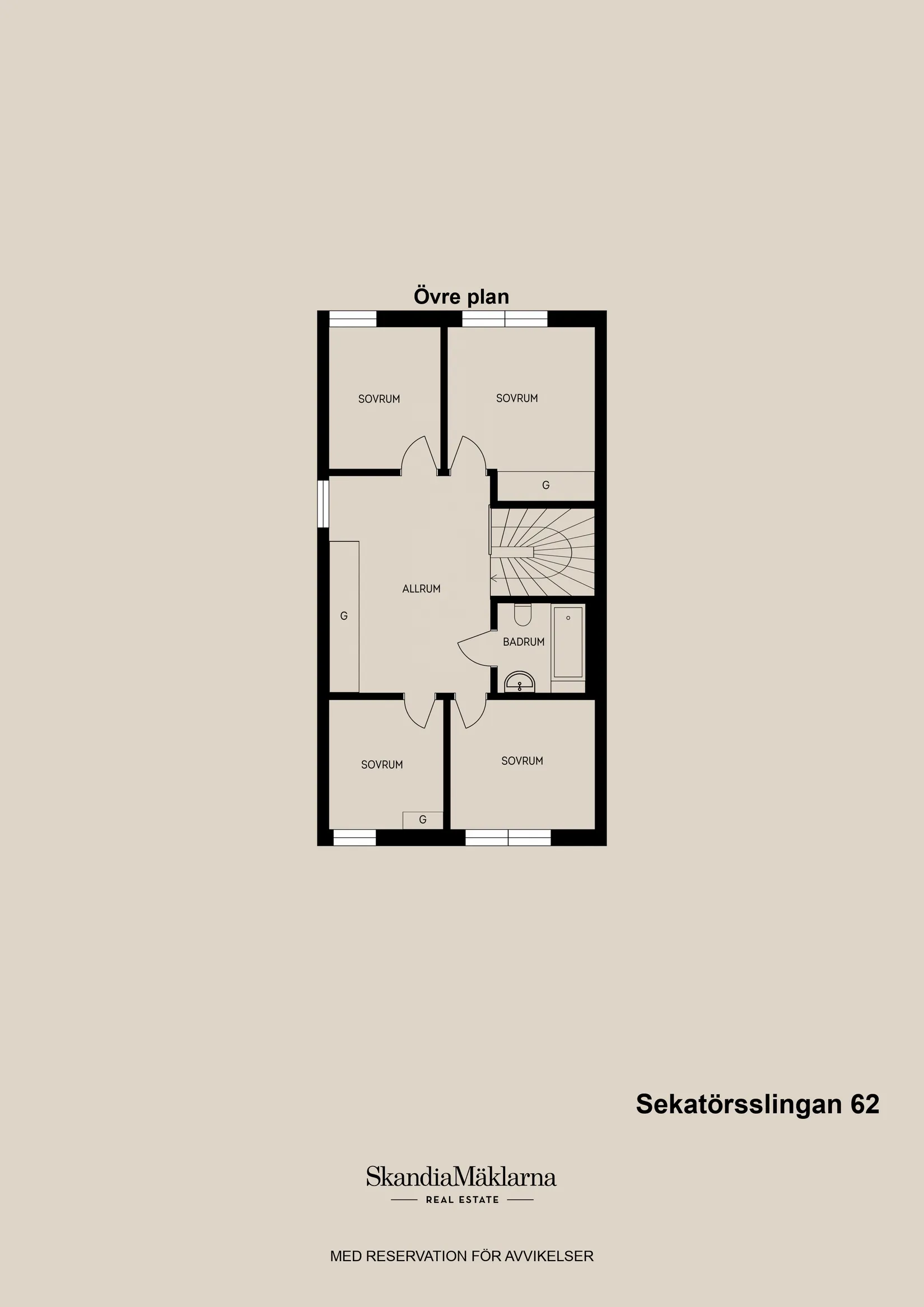 Bostadsrätt, Sekatörsslingan 62, Strömsbro, Gävle