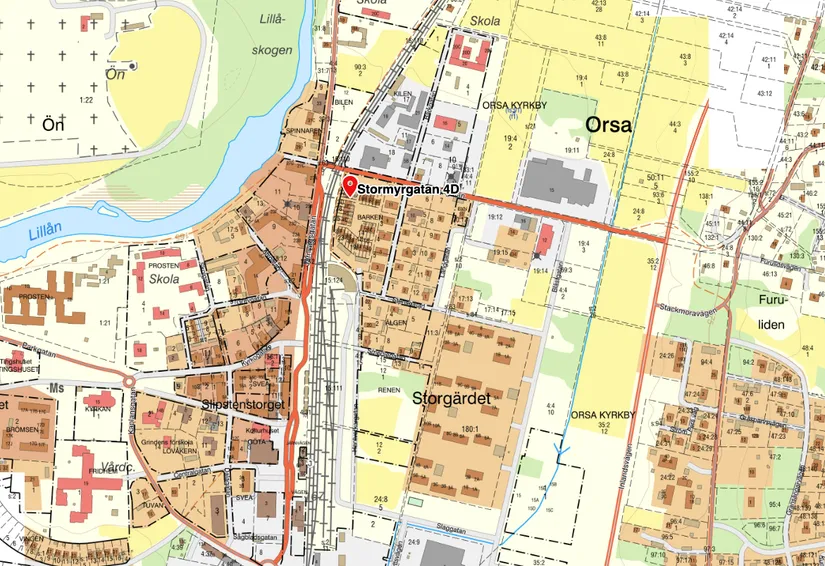 Bostadsrätt, Stormyrgatan 4D, Centrum, Orsa