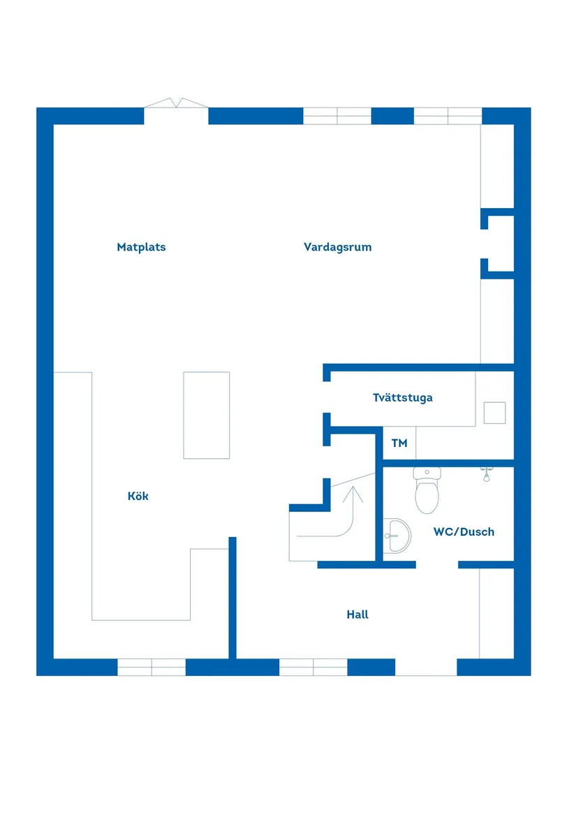 Villa, Radhus, Kärnbogatan 6D, Mariefred, Strängnäs