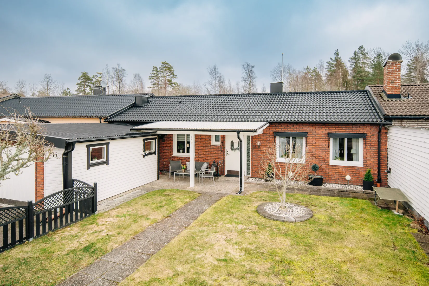 Villa, Radhus, Tallstigen 15, Mariestad