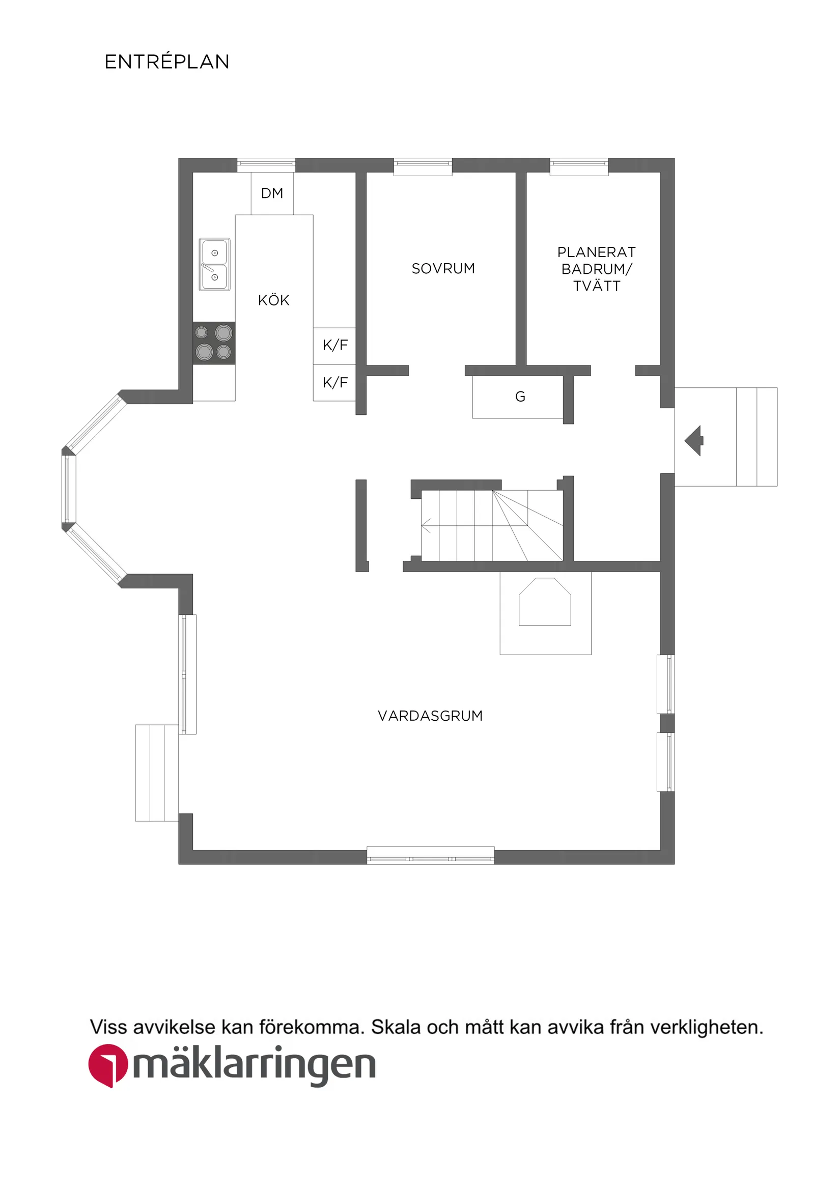 Villa, Hjortstigen 45, Dalarö, Haninge