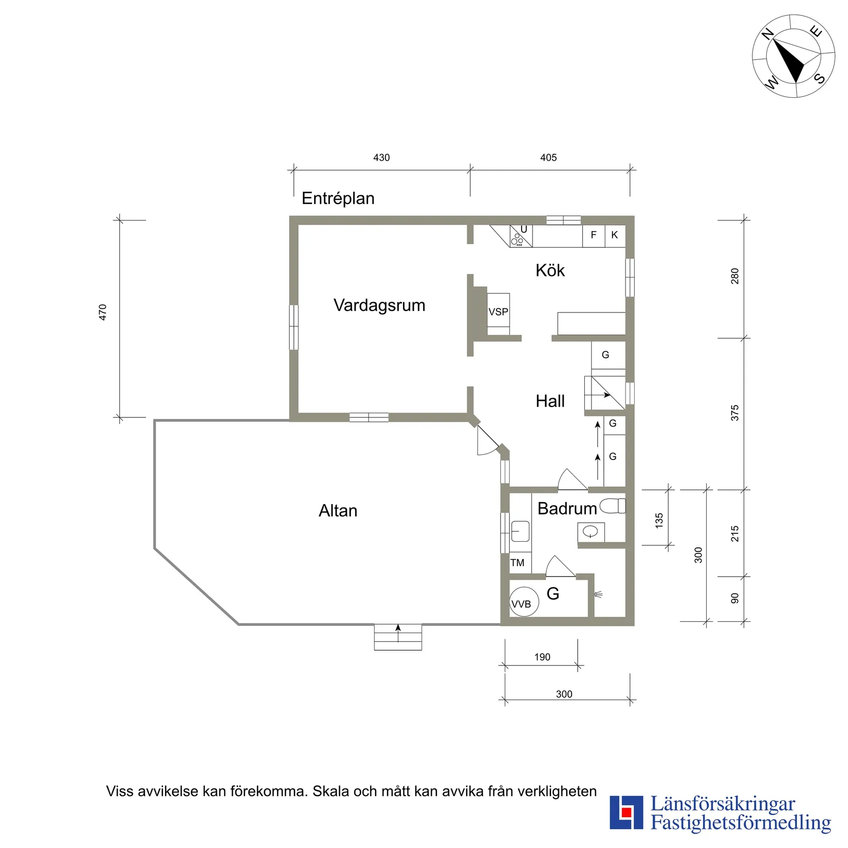 Villa, Bitterna Lillstugan 1, Bitterna, Vara