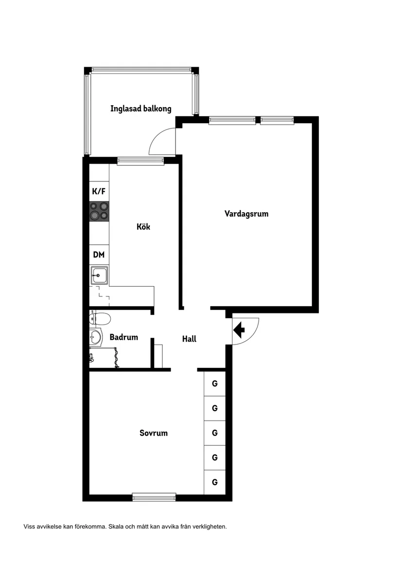 Bostadsrätt, Stationsgatan 22B, Centrum, Luleå