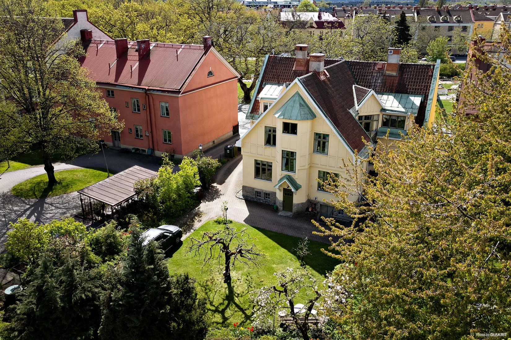 Villa, Prinsgatan 7, Centralt väster vid Karl-Johanparken, Örebro