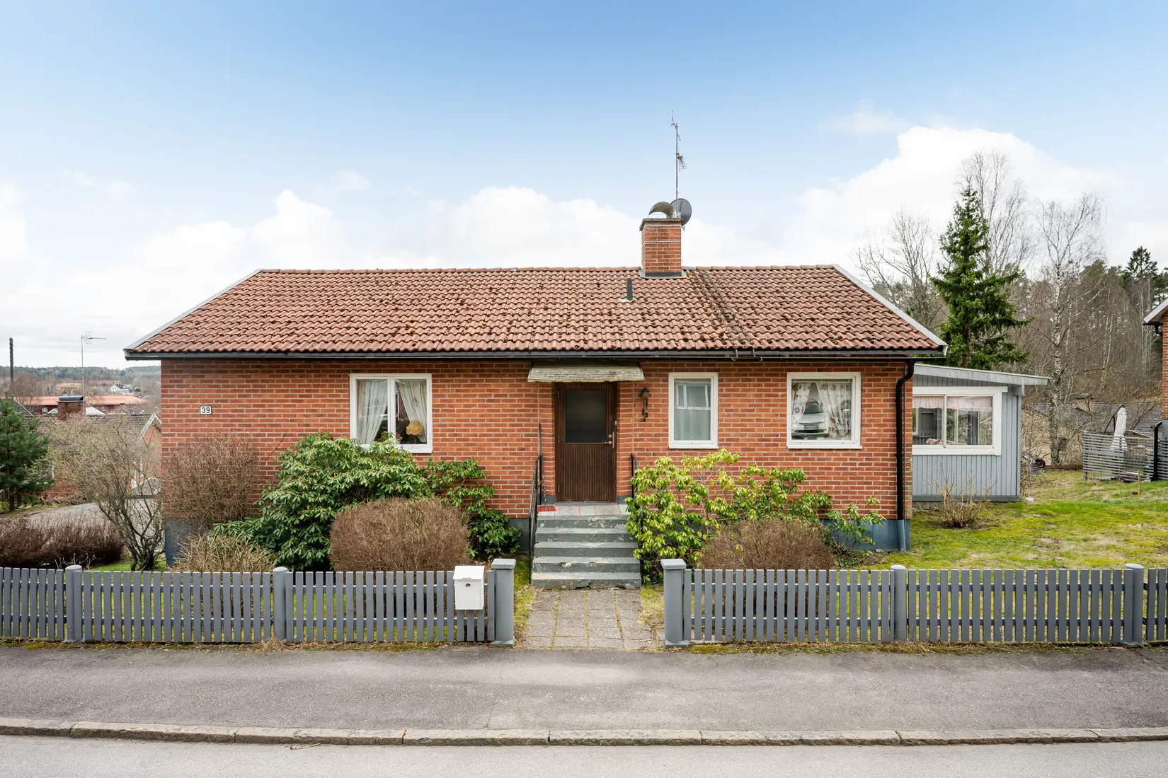 Villa, Bergsgatan 39, Nybble, Flen