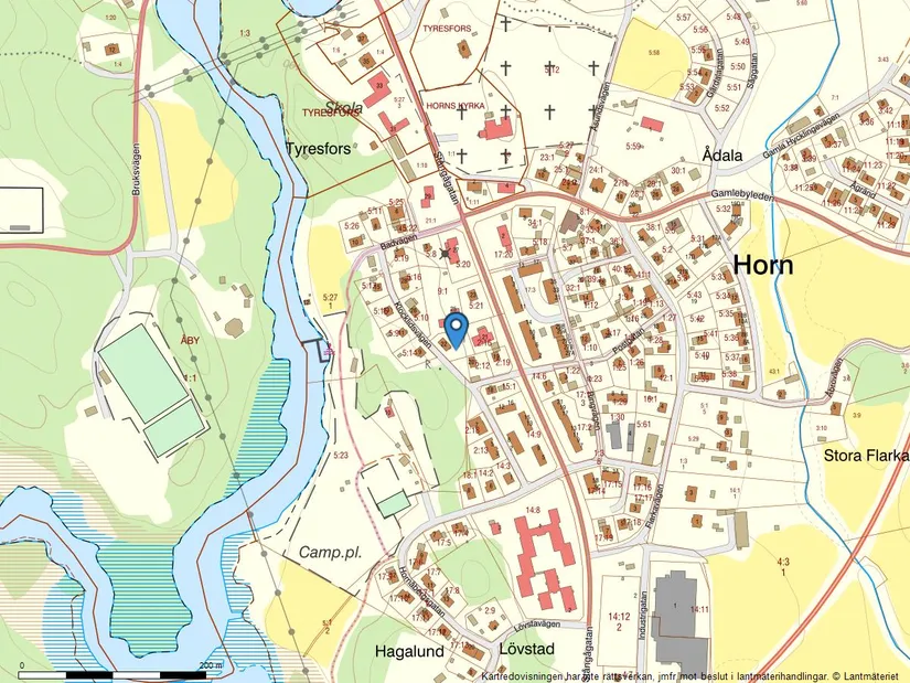 Villa, Klocklidsvägen 22, Horn, Kinda