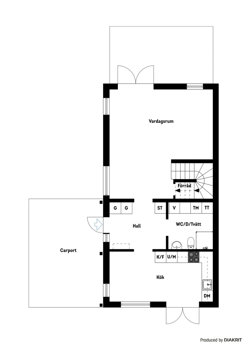 Villa, Radhus, Bastenshällsvägen 31, Arnö, Nyköping