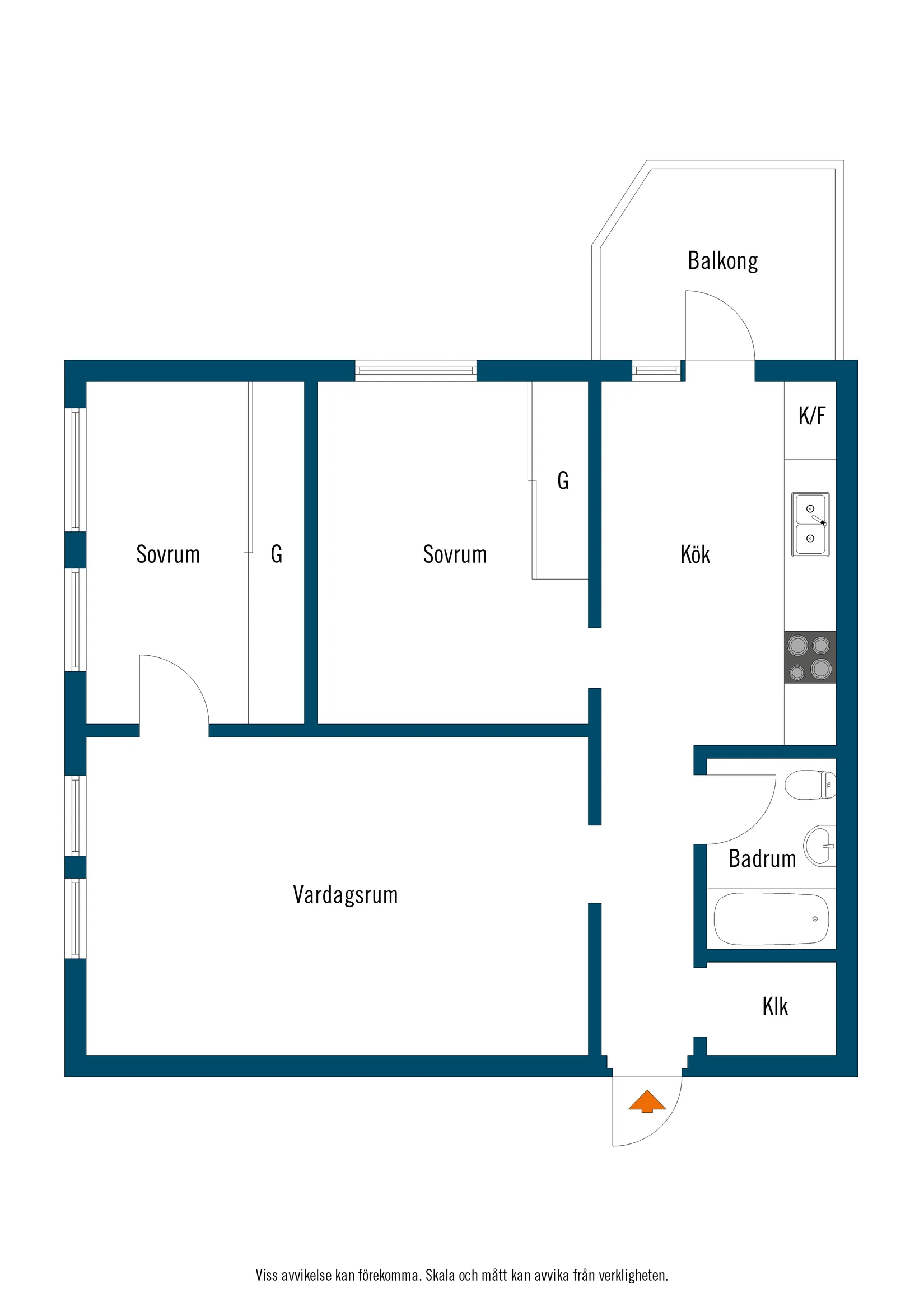 Bostadsrätt, Jakob Persvägen 2, Arlöv, Burlöv