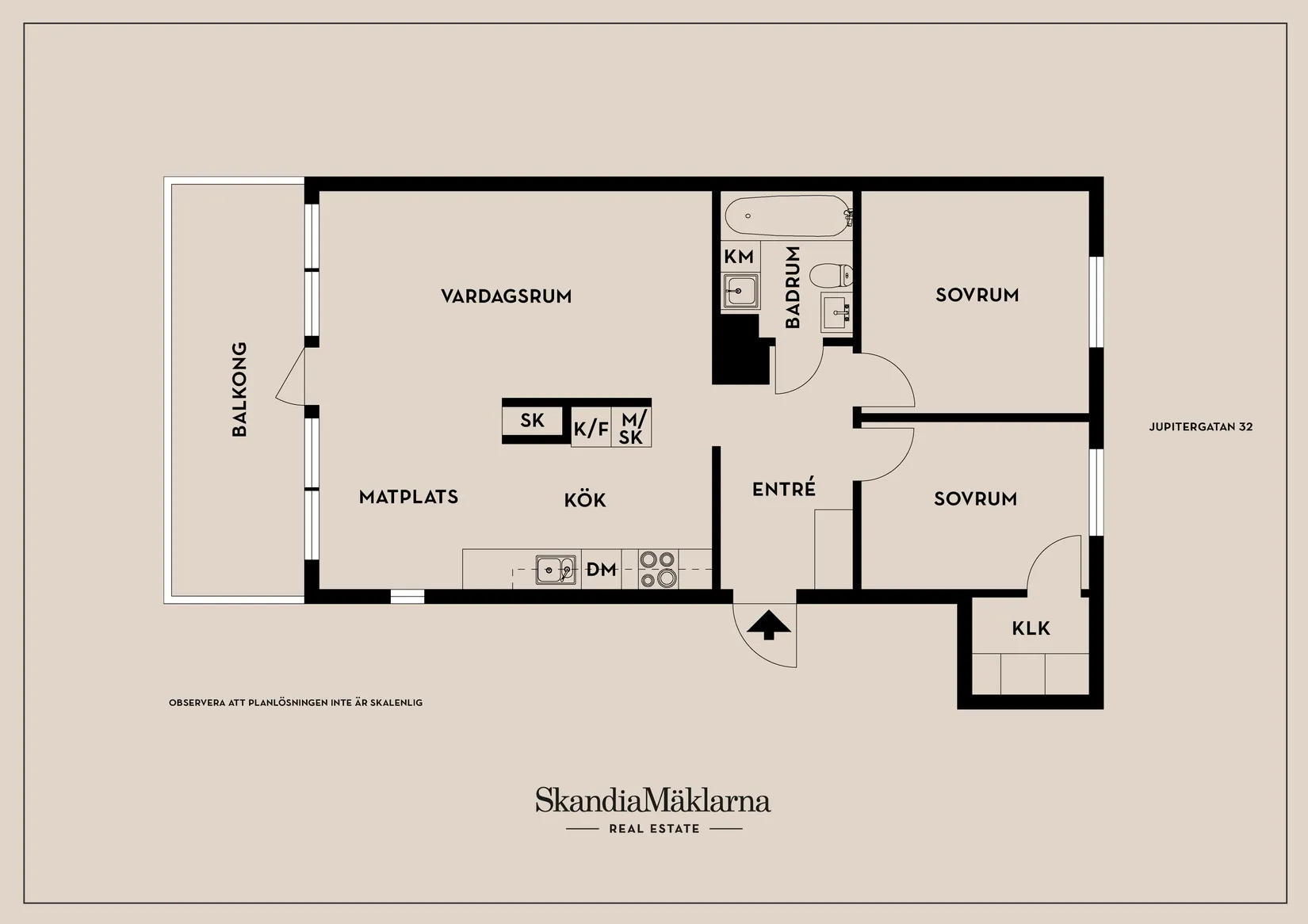 Bostadsrätt, Jupitergatan 32, Bergsjön, Göteborg