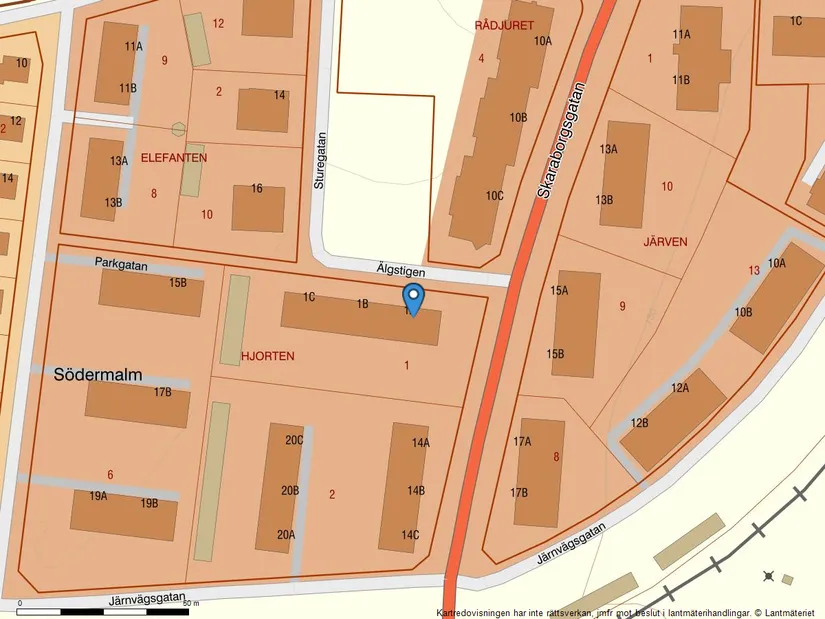 Bostadsrätt, Älgstigen 1 A, Vasastaden, Skövde