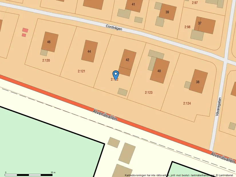 Villa, Cordvägen 42, Vålberg, Karlstad