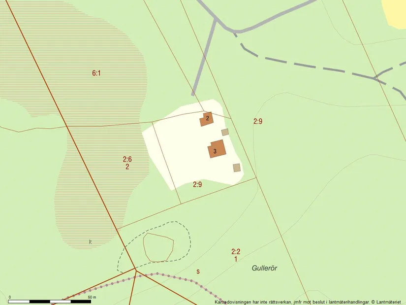 Fritidshus, Desarehult Ryderna 3, Berghem, Mark