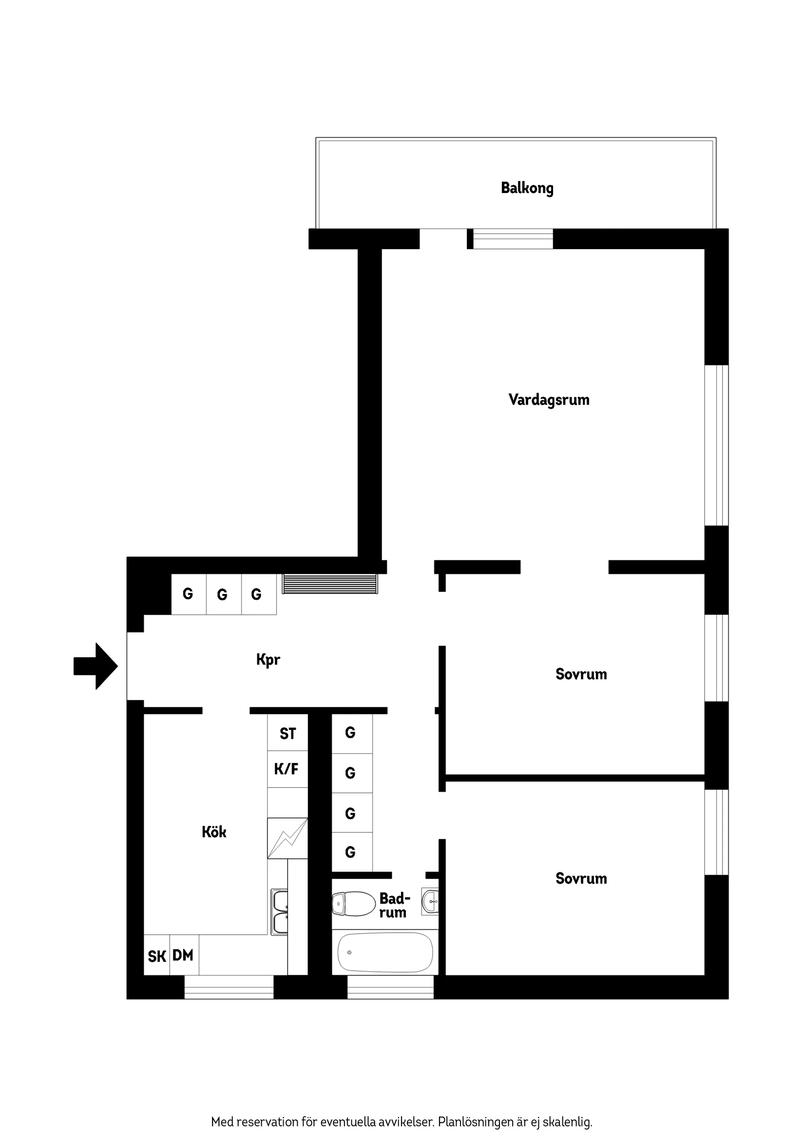 Bostadsrätt, Hagstensgatan 12E, Norrängen, Jönköping
