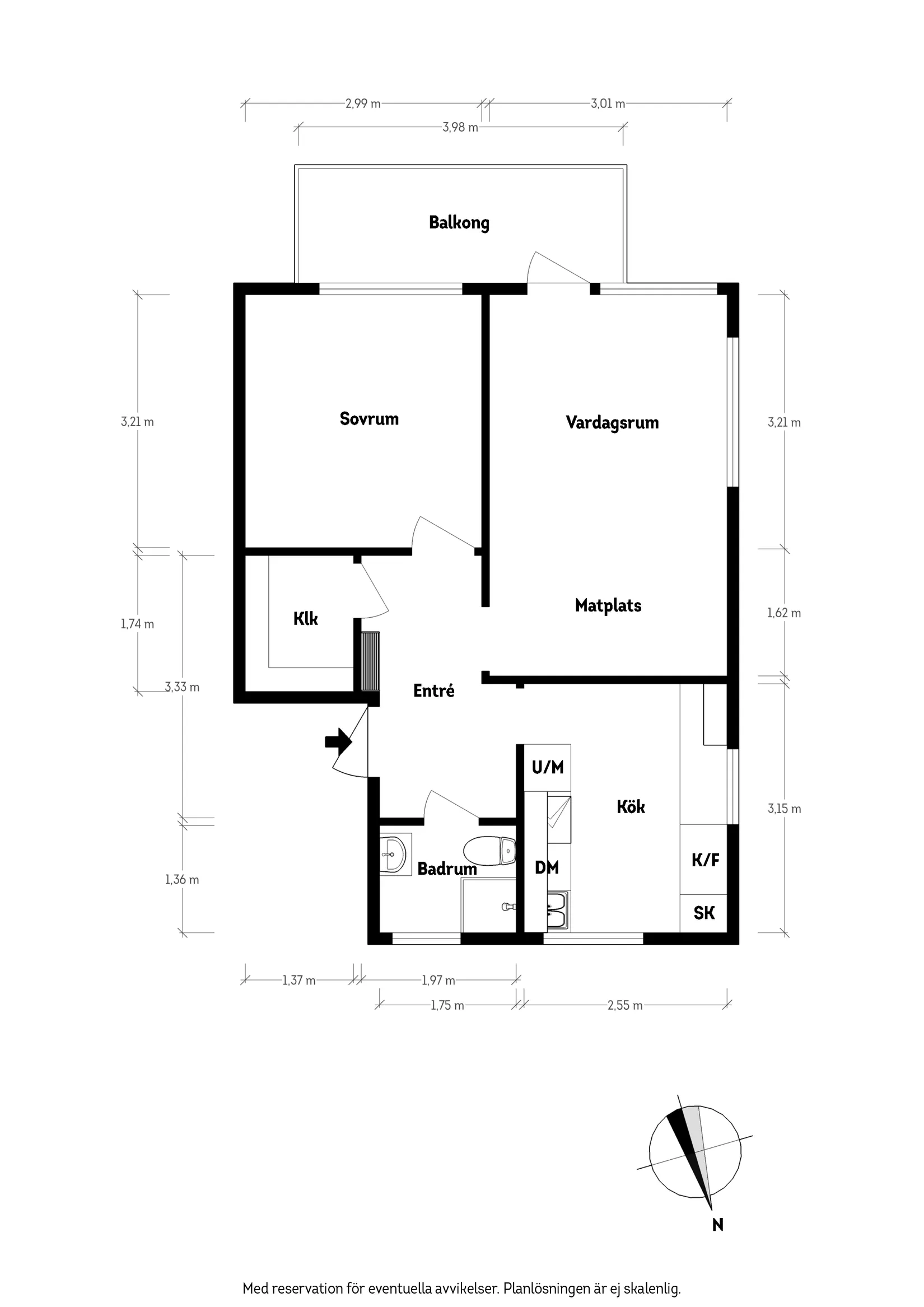 Bostadsrätt, Ahrenbergsgatan 20C, Munkebäck, Göteborg