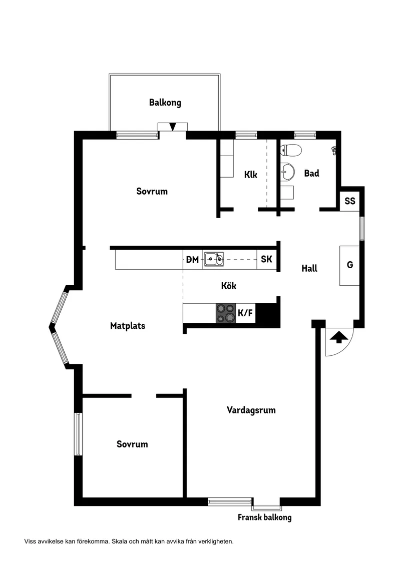 Bostadsrätt, Långgatan 27, Skurholmen, Luleå