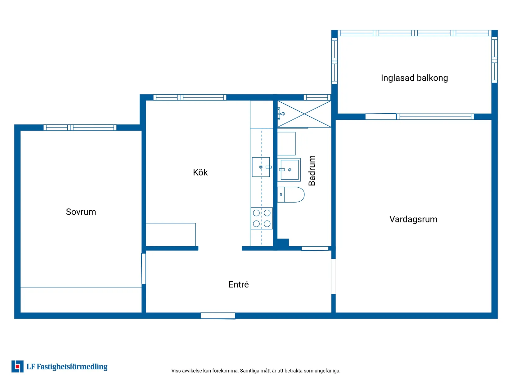 Bostadsrätt, Thulegatan 35C - Hiss, Södermalm, Sundsvall